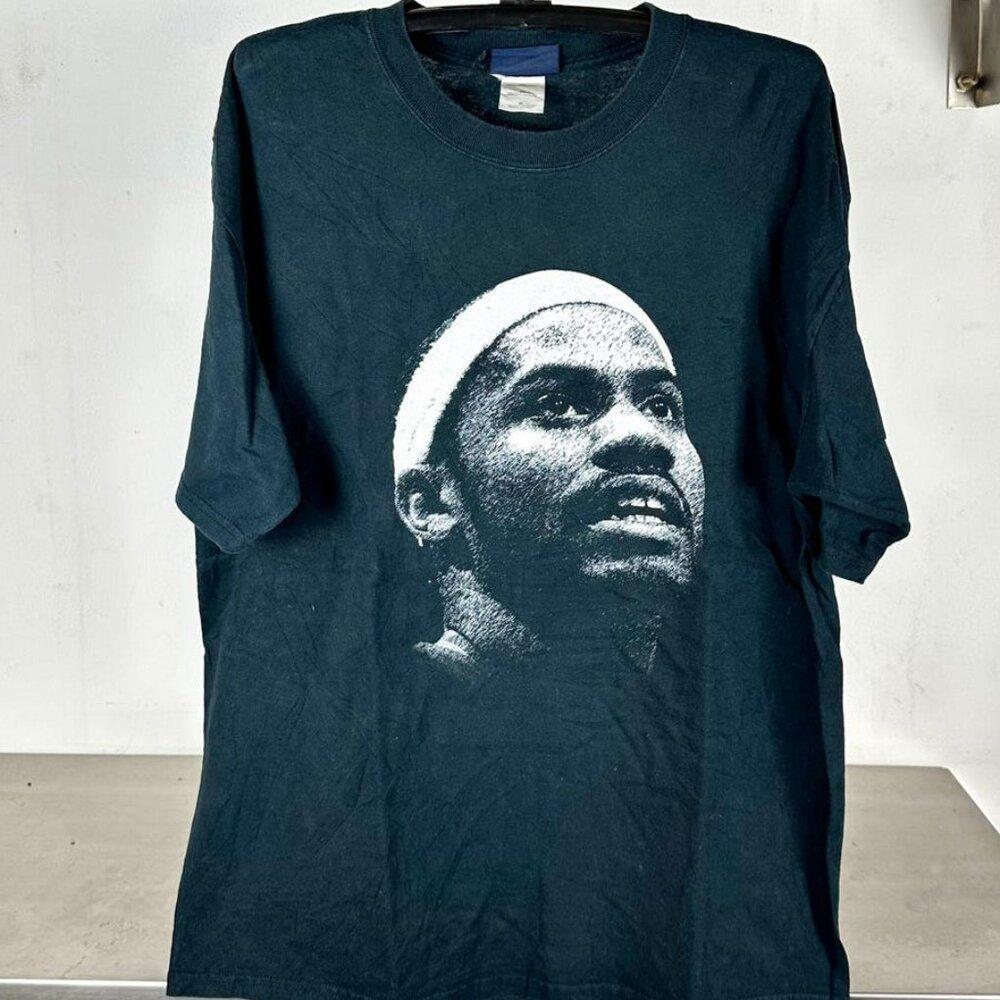 2000S Rasheed Wallace Detroit Pistons Big Face Nba Shirt Retro